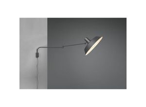 8055303833499 - Iperbriko - Applikation 1xE27 Bolder Nero Orientabile L35 cm Trio Lighting