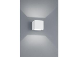 8055303834137 - Iperbriko - Cubo Wandleuchte Doppel-LED-Emission Adaja Weiß IP54 Trio-Beleuchtung