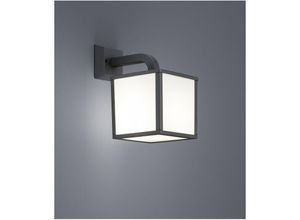 8055303834151 - Iperbriko - Applikation Cube Led per Esterno Cubango Anthrazit IP54 Trio Lighting