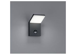 8055303834649 - Iperbriko - Außenwandleuchte Pearl Led IP54 Anthrazit Trio Beleuchtung Bewegungssensor