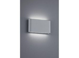 8055303836414 - Iperbriko - Rechteckige Wandleuchte Thames ii Led Double Emission IP54 Aluminium L17 cm Trio Lighting