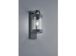 8055303836568 - Iperbriko - Wandleuchte Sambesi Anthrazit Dämmerungssensor IP44 Trio Lighting