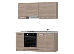 8055303850359 - Iperbriko - Cucina Sumy 180 cm Rovere