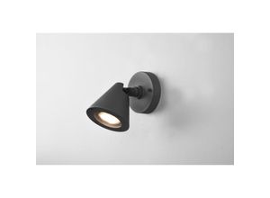 8055303855118 - Iperbriko - Gartenstrahler Spot Cone verstellbar schwarz Kaveri Trio Lighting