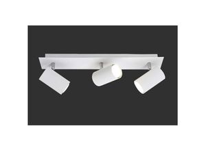 8055303855170 - Iperbriko - Deckenstrahler 3 verstellbare Spots Marley White Trio Lighting