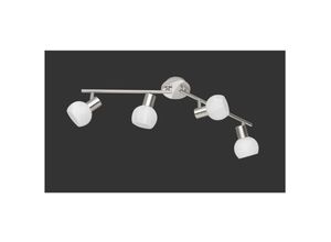 8055303855194 - Iperbriko - Deckenstrahler 4 led verstellbar Antibes Nickel Trio Lighting