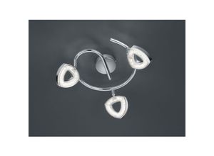 8055303855279 - Iperbriko - Girandola Tours Strahler 3 Strahler Led Chrom Ø25 cm Trio Beleuchtung