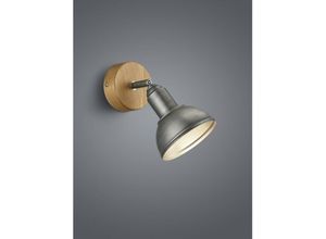 8055303855347 - Industriestrahler Delhi Nickel L11 cm 1xE14 Trio Lighting