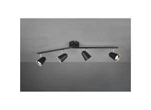 8055303856177 - Iperbriko - Strahler Toulouse Schwarz 4 Strahler Led L78 cm Trio Lighting