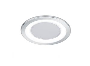 8055303856306 - Iperbriko - Einbaustrahler Core Double Led 10w 3000k Ø14 cm Chrome Trio Lighting