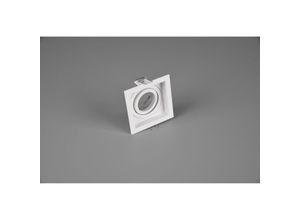 8055303856450 - Iperbriko - Kenai Square Einbaustrahler 1xGU10 Weiß 9x9 cm Trio Lighting