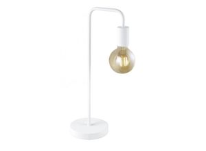 8055303859680 - Iperbriko - Minimalistische Diallo Nachttischlampe Weiß E27 Trio Beleuchtung