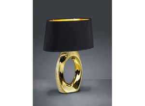 8055303860259 - Iperbriko - Tischlampe Moderne Keramik Gold Taba H52 cm Trio Lighting