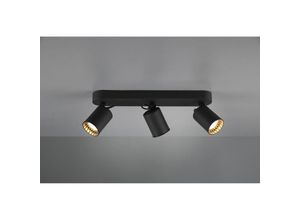 8055303862482 - Iperbriko - Deckenleuchte 3 verstellbare GU10 Strahler Pago Nero Trio Lighting