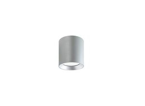 8055303863656 - Iperbriko - Moderne Aluminium-Deckenleuchte mit transparentem Glasdiffusor 40W 4240 Lumen warmweißes Licht