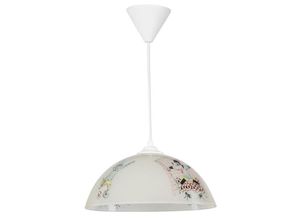 8055303864530 - Iperbriko - Lampe für Schlafzimmer Mufi MDL4164 weißes Glas mit Zeichnungen