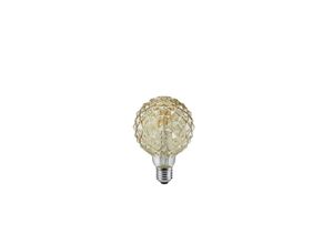 8055303868200 - Iperbriko - Globe Dekorative Glühbirne E27 led 4 w 3000 k Gepunktete Kugel Amber Trio