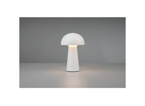 8055303873778 - Iperbriko - Lennon Mushroom Tischlampe Led IP44 Weiß usb Trio Beleuchtung