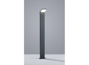 8055303883159 - Pearl Led IP54 Anthrazit Außenmast mit Trio Lighting Bewegungssensor