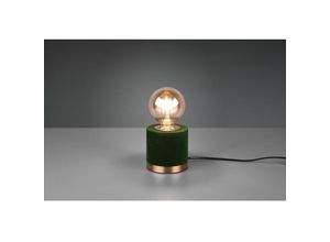 8055303886082 - Iperbriko - Kleine Tischlampe Judy Green Velvet Ø11 cm Trio Lighting