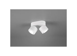 8055303886471 - Plafone 2 Spot Led L18 cm Taurus Bianco Trio Beleuchtung