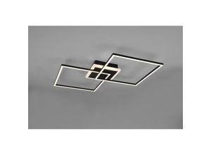 8055303886969 - Iperbriko - Deckenleuchte Arribo Squares Black Led Dimmable rgbw Trio Lighting