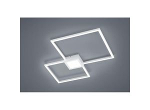 8055303887843 - Iperbriko - Hydra Design Quadratische Deckenleuchte Weiße led 4000k Trio-Beleuchtung