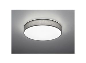 8055303888222 - Iperbriko - LED-Deckenleuchte Lampenschirm grauer Lugano-Stoff Ø60 cm Trio Lighting