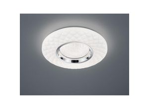 8055303888536 - Iperbriko - Moderne Deckenleuchte Led Dimmer Weiße Magnolie Rhombus Dekorationen Ø39 cm Trio Lighting