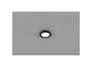 8055303889472 - Iperbriko - Camillus Runde Deckenleuchte Led Dimmbar Schwarz IP44 Ø17 cm Trio Lighting