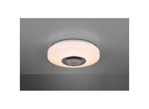 8055303889656 - Iperbriko - Runde moderne Deckenleuchte Led rgb Bluetooth Maia Ø33 cm Weiße Trio-Beleuchtung