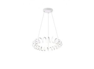 8055303911906 - Iperbriko - Led Suspension Curl Ricciolo Weiß für Trio-Beleuchtung im Wohnzimmer