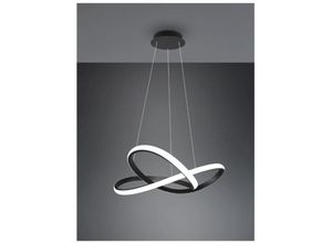 8055303912040 - Iperbriko - Moderne Pendelleuchte Black Course Led Dimmer 27W Ø60 cm Trio Lighting