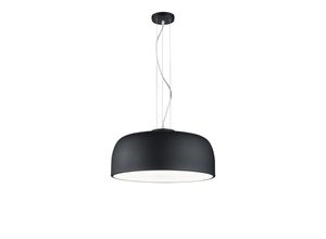 8055303912101 - Iperbriko - Moderne Aufhängung Black Metal Baron 4 Lights Trio Lighting