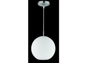 8055303912118 - Iperbriko - Moderne Pendelleuchte Moon Boccia Weißglas Ø25 cm Trio Lighting