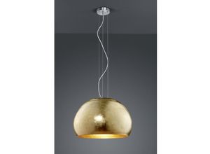 8055303912125 - Iperbriko - Moderner Hängelampenschirm Gold Opalglas Ø51 cm Ontario Trio Lighting