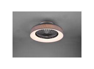 8055303923749 - Iperbriko - Moderne LED-Lüfterleuchte 30 w dimmbar Farsund Grey Trio Lighting