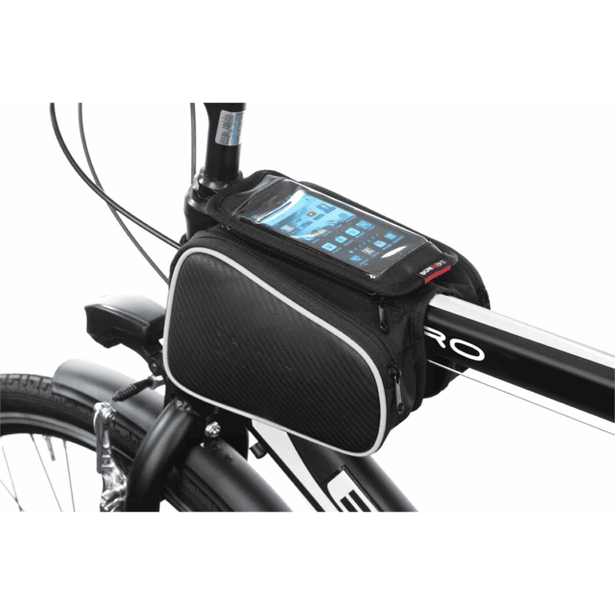 8055320652943 - BONINBIKE Smartphone Tasche für Fahrradrahmen Schwarz und Wasserdicht