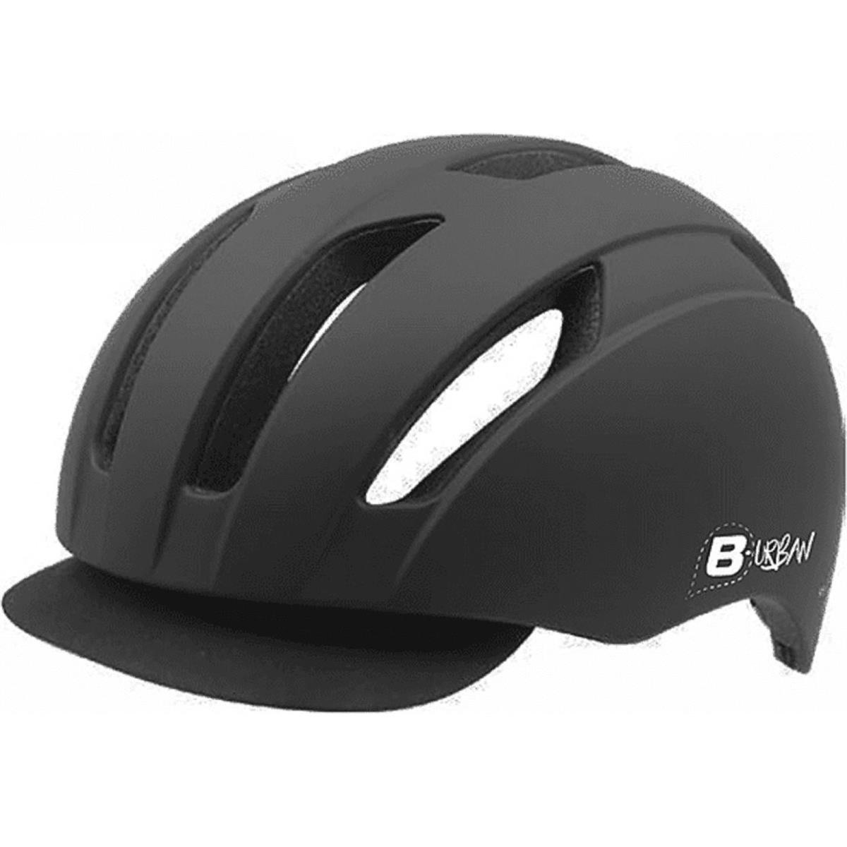 8055320656736 - City In-Mold Fahrradhelm Anthrazit Größe L (56 61 cm) EN1078 zertifiziert