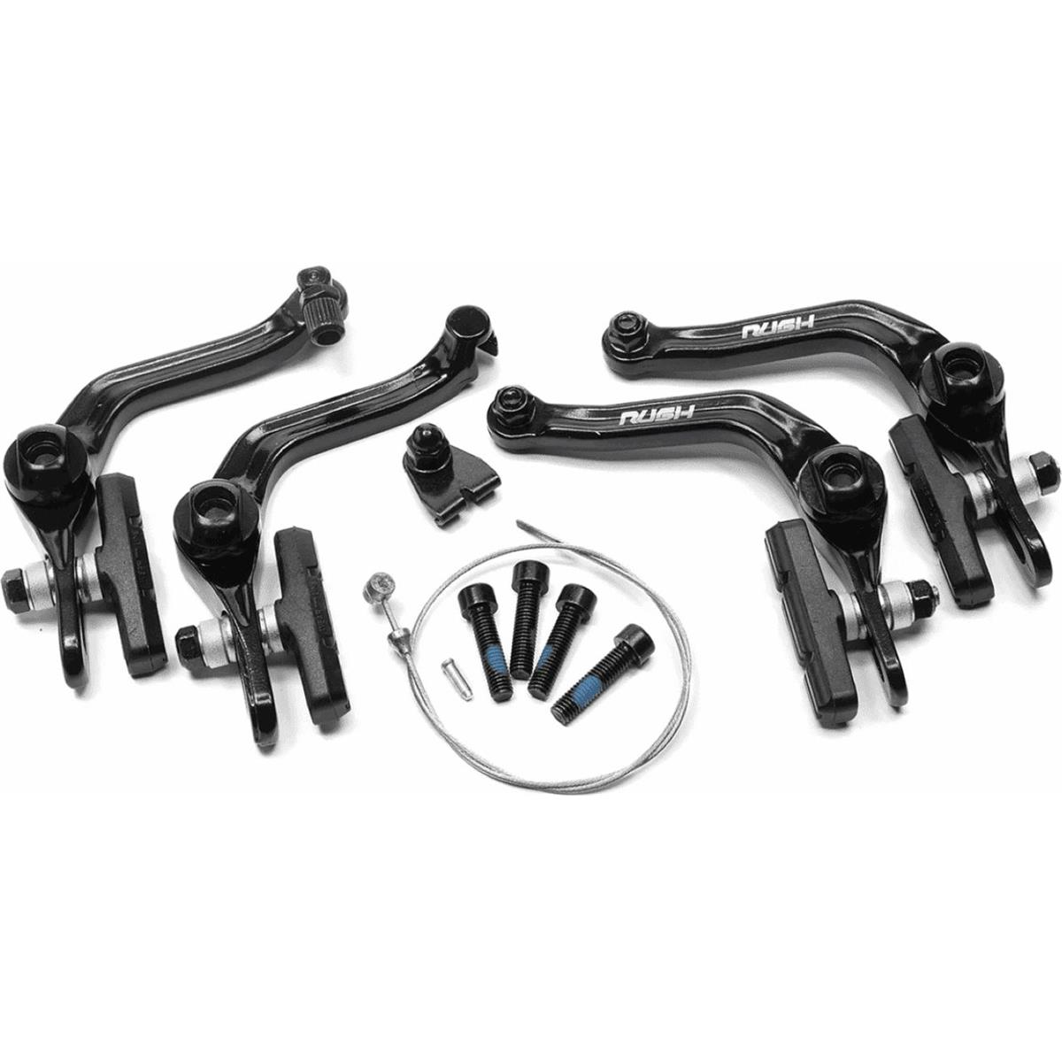 8055320658518 - BMX U-Brake Mechanischer Bremsen aus schwarzem Aluminium - Zuverlässigkeit und Leistung