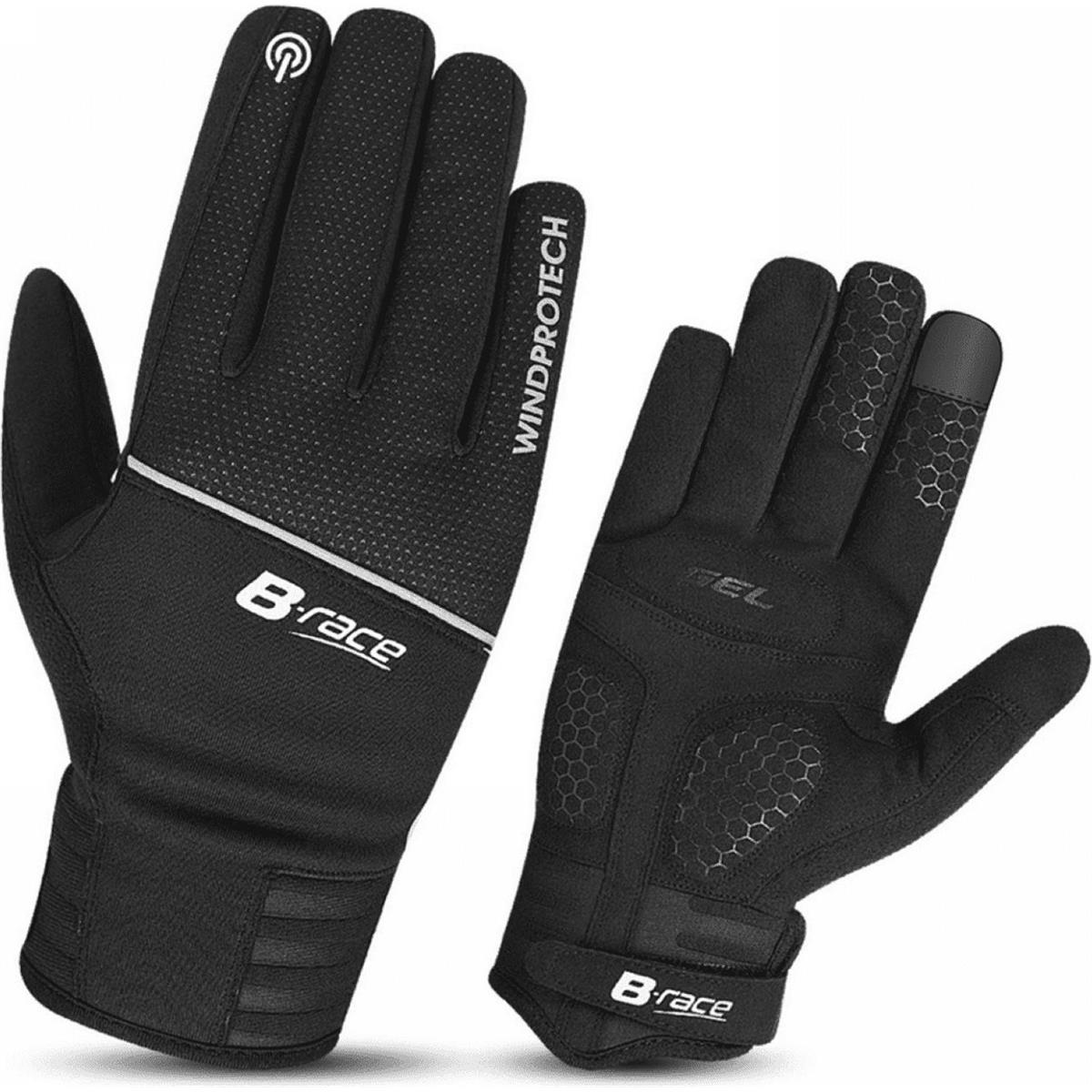 8055320659577 - Winterhandschuhe Windprotech Schwarz Größe L mit Touchscreen-Funktion und Isolierung