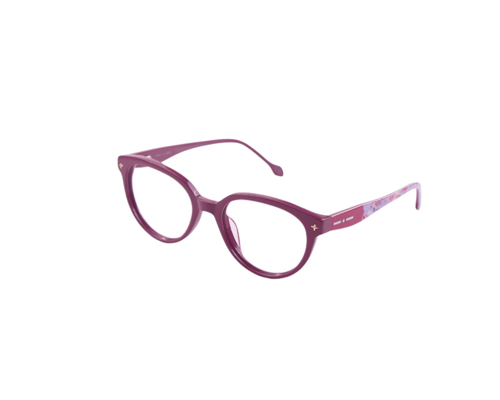 8055341312581 - Kind FROZEN FRB002O018GLS Viola Rahmen von BRILLEN Steckdose Acetat Violett  Rund