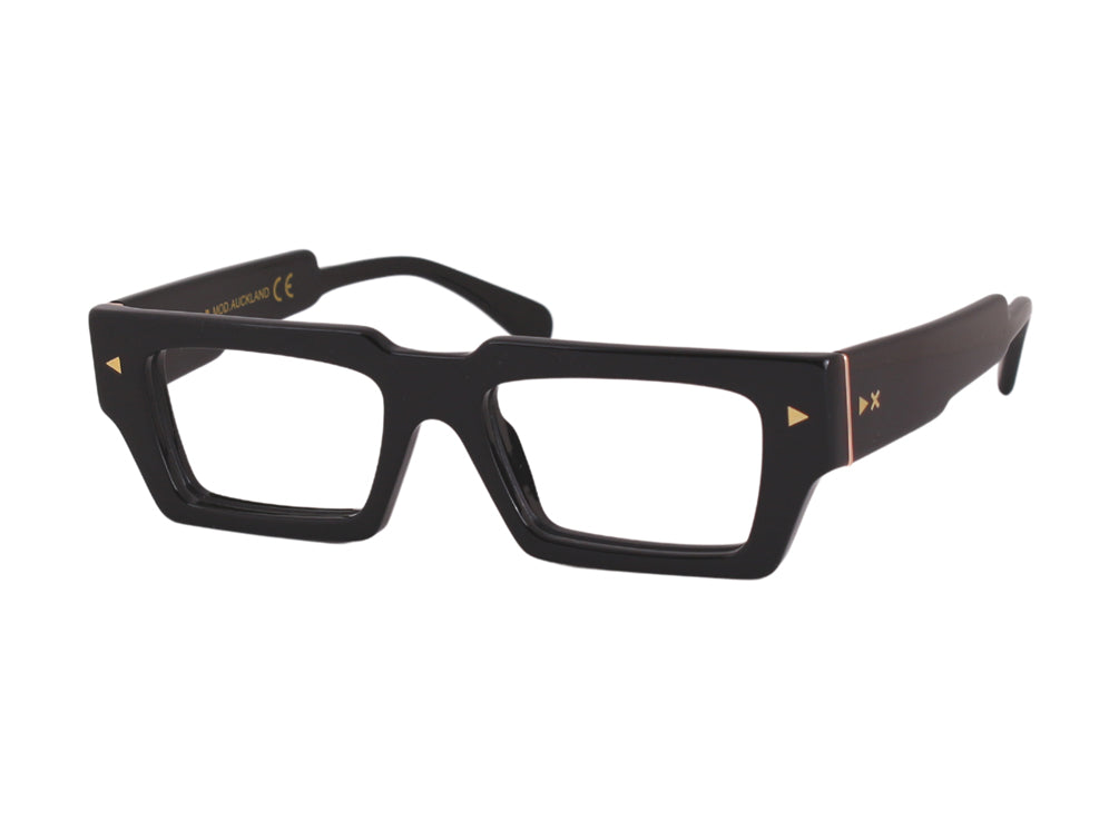 8055385820554 - XLAB Unisex AUCKLAND Rahmen von BRILLEN Acetat Schwarz  Quadratisch