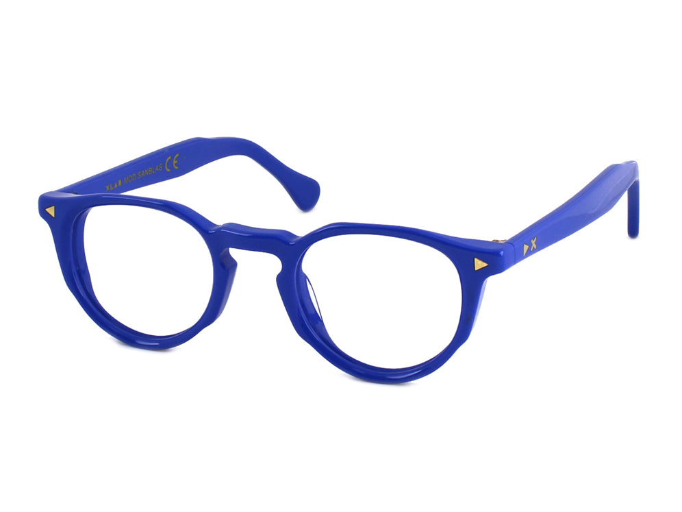 8055385825023 - XLAB Unisex SANBLAS Optische Fassungen Acetat Blau Rund Anti-Blaulicht 8055385825023 - XLAB Unisex SANBLAS Optische Fassungen Acetat Blau Rund Anti-Blaulicht