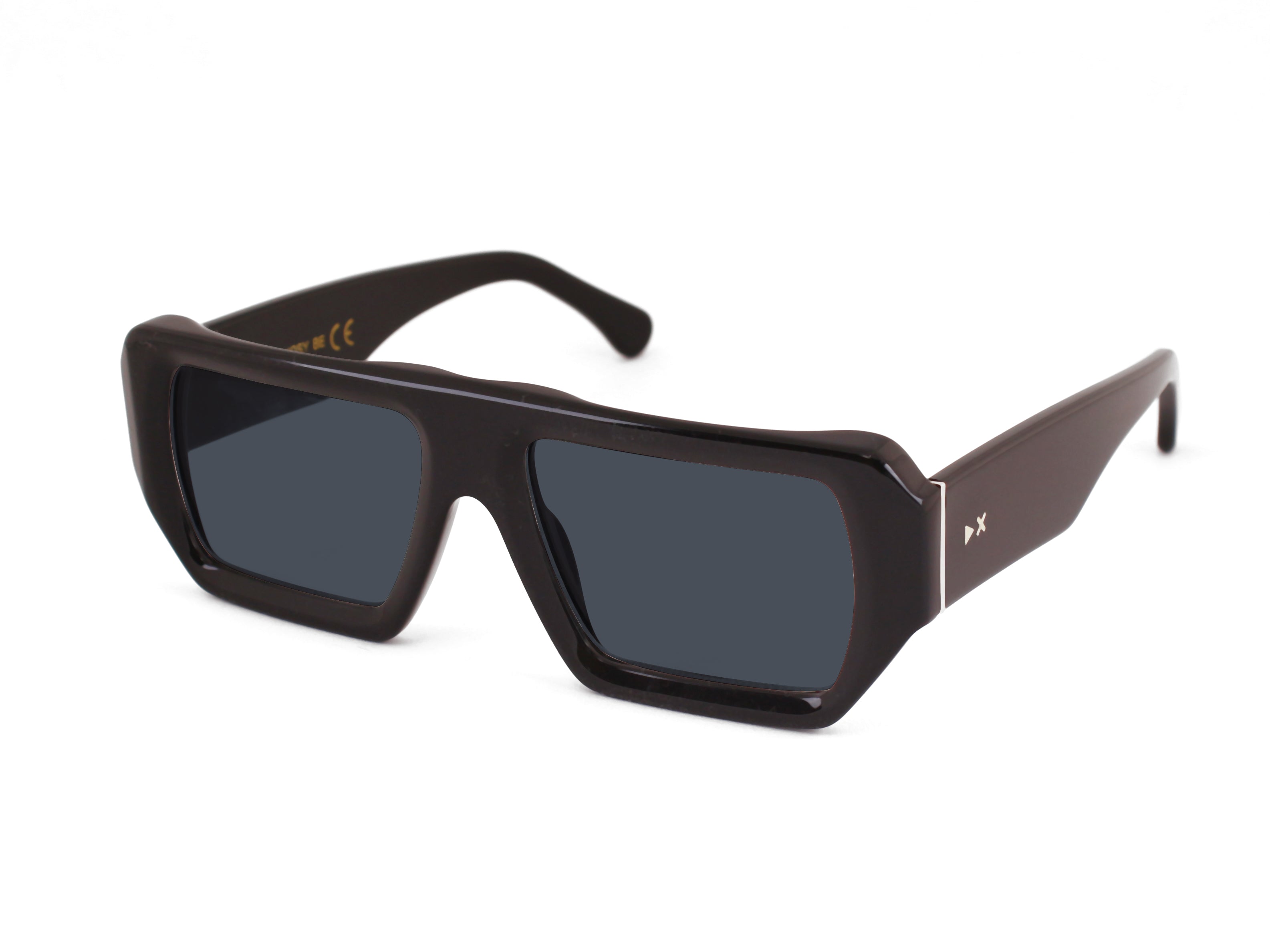 8055385826082 - XLAB Unisex NOSY BE Gläser SONNENBRILLEN Acetat Schwarz Rauch Quadratisch Polarisiert