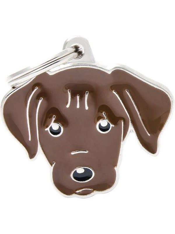 8055960250509 - Chocolate Labrador ID Dog Tag