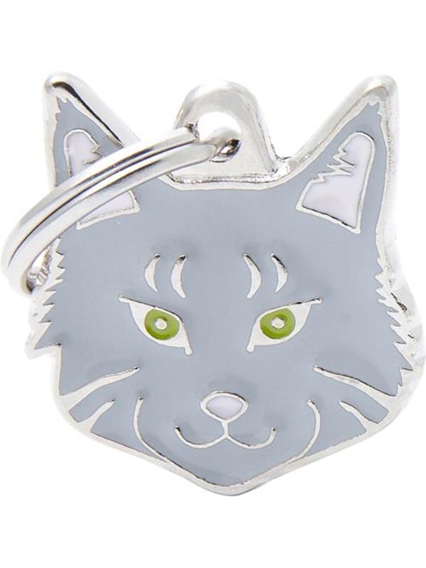 8055960250639 - Silver Maine Coon Cat Tag