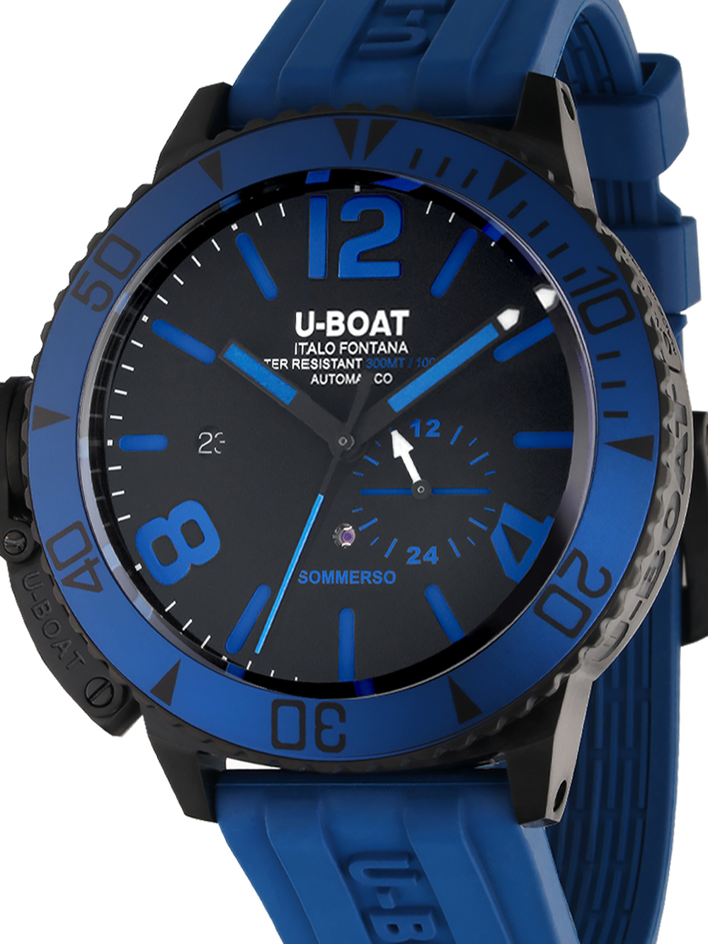 8056000101461 - 9669 Sommerso Blue IPB Automatik Herrenuhr 46mm 30ATM