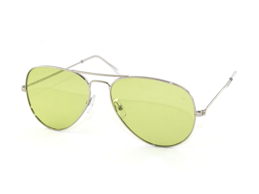 8056039488502 - Unisex EX358 C02 Gläser SONNENBRILLEN Metall Silber  Pilot Normal