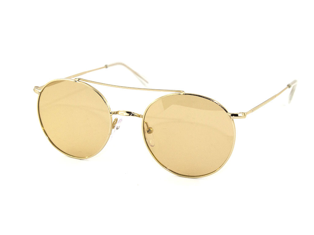 8056039488694 - Unisex EX362 C01 Gläser SONNENBRILLEN Metall Gold  Rund Normal